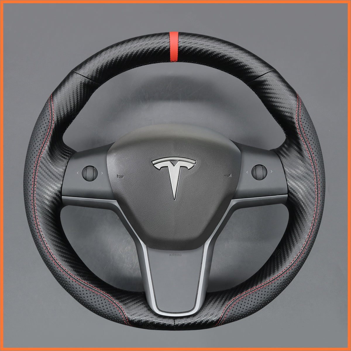 MEWANT Lenkradbezug für Tesla Model 3 2019-2023 / Model Y 2021-2023 - Mewant.de