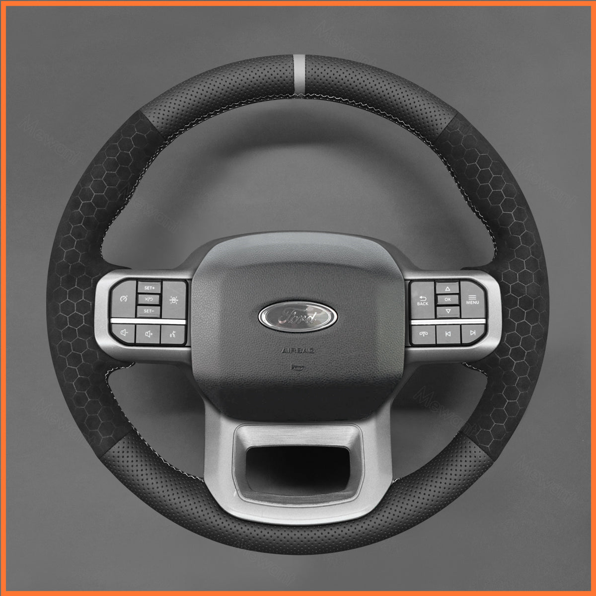 MEWANT Lenkradbezug für Ford F-150 F150 / F-350 F350 / F-450 F450 2021-2024 - Mewant.de