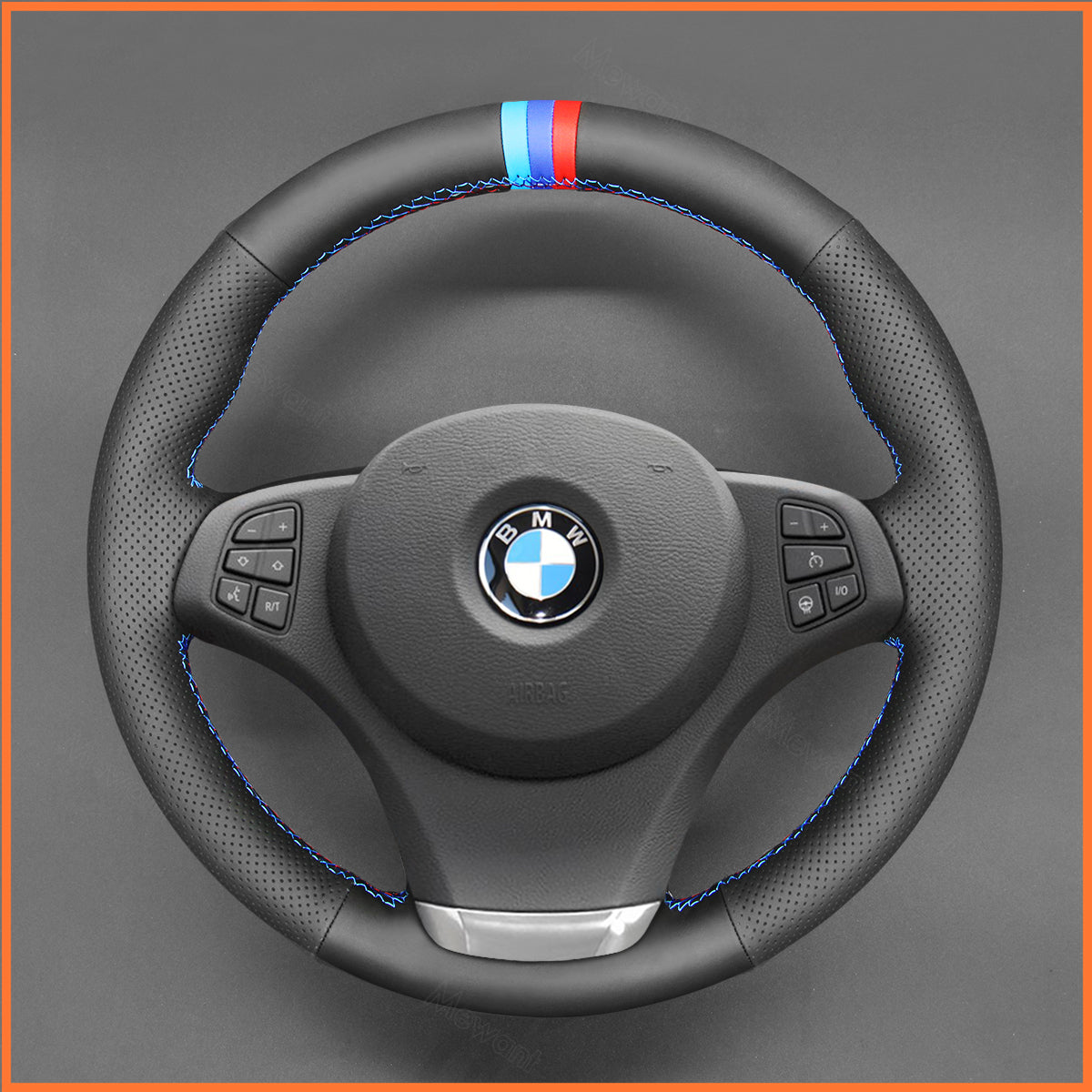 MEWANT Lenkradbezug für BMW X3 E83 2007-2010 / X5 E53 2000-2006 - Mewant.de