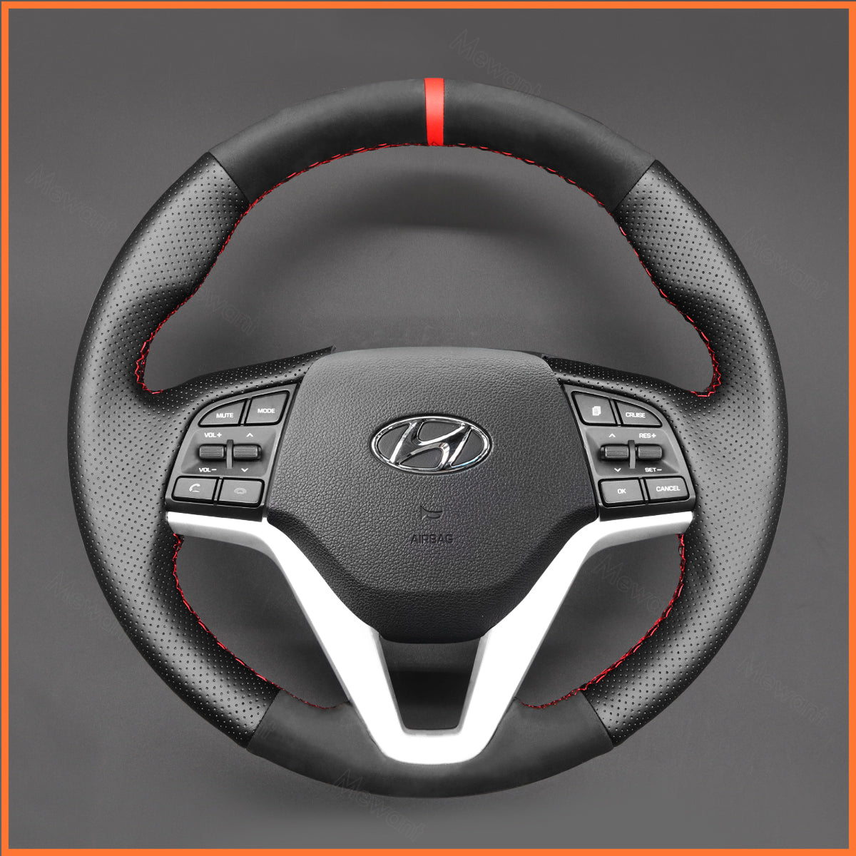 MEWANT Lenkradbezug für Hyundai Tucson III 2015-2021 - Mewant.de