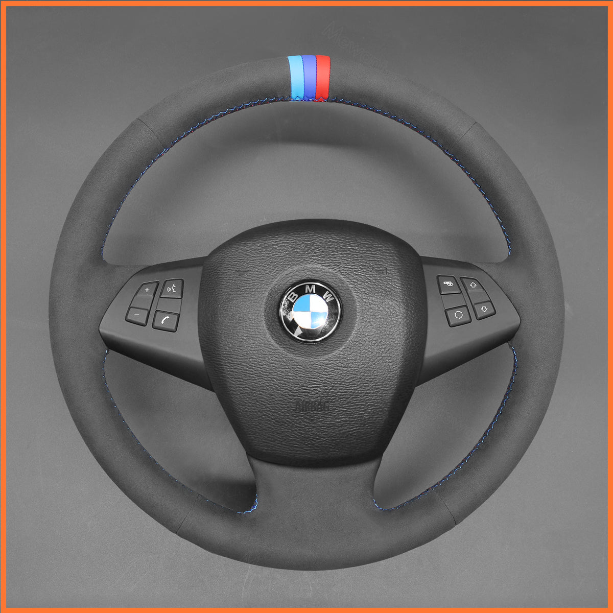 MEWANT Funda para volante de BMW X5 E70 2006-2013