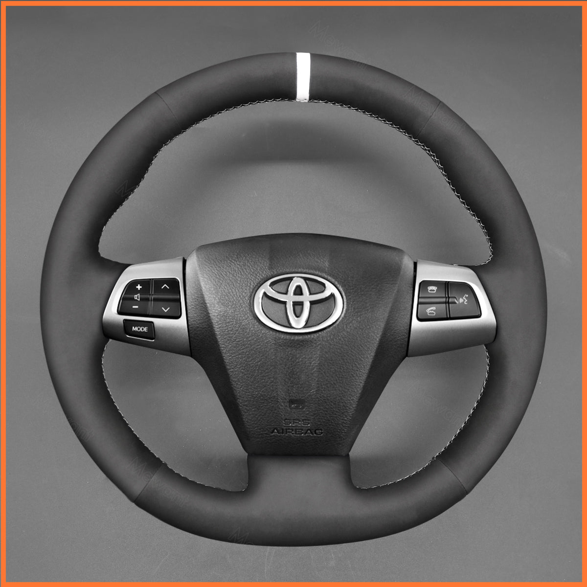 MEWANT Lenkradbezug für Toyota Corolla 2010-2013 / RAV4 2010-2014 / Auris 2010-2012 / Wish 2009-2017 / Vanguard 2010-2013 / Voxy 2010-2013 - Mewant.de