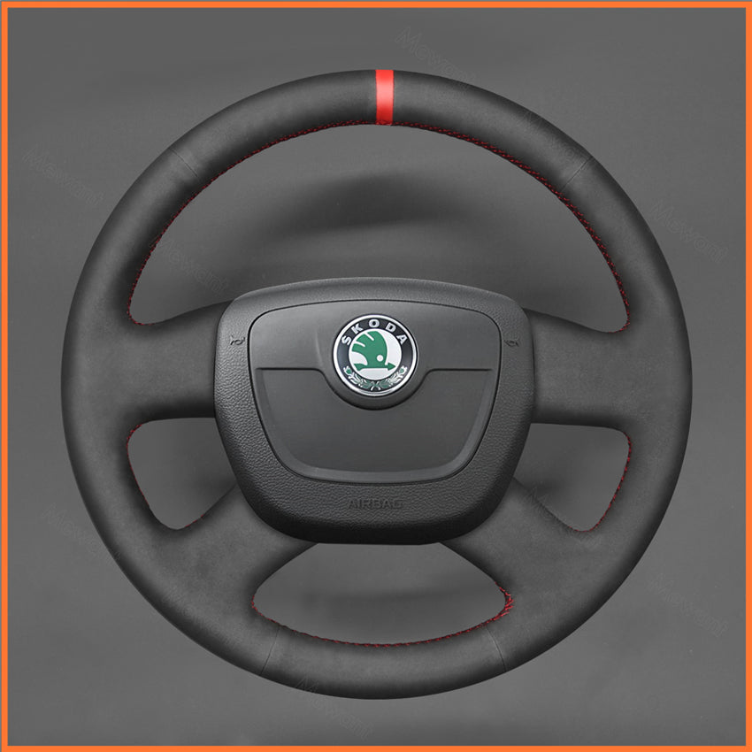 MEWANT Lenkradbezug für Skoda Octavia / Citigo / Roomster / Fabia / Superb / Yeti 2009-2013 - Mewant.de