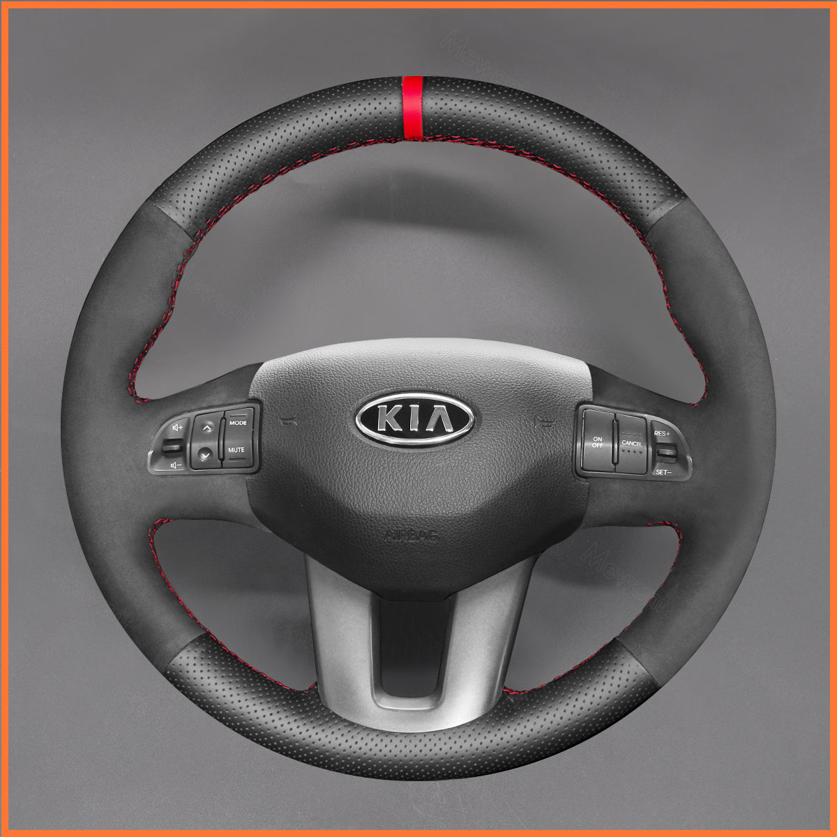 MEWANT Lenkradbezug für Kia Sportage 3 2010-2016 / Ceed Cee'd 2009-2013 / Proceed Pro Ceed 2009-2013 - Mewant.de