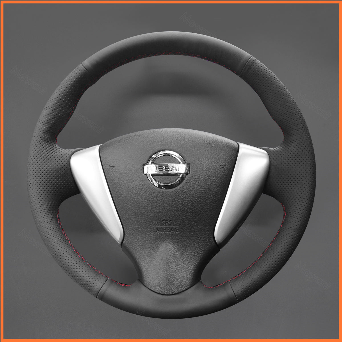 MEWANT Lenkradbezug für Nissan Note 2013-2017 / Serena 2012-2016 / Bluebird Sylphy (RU) 2012-2020 - Mewant.de