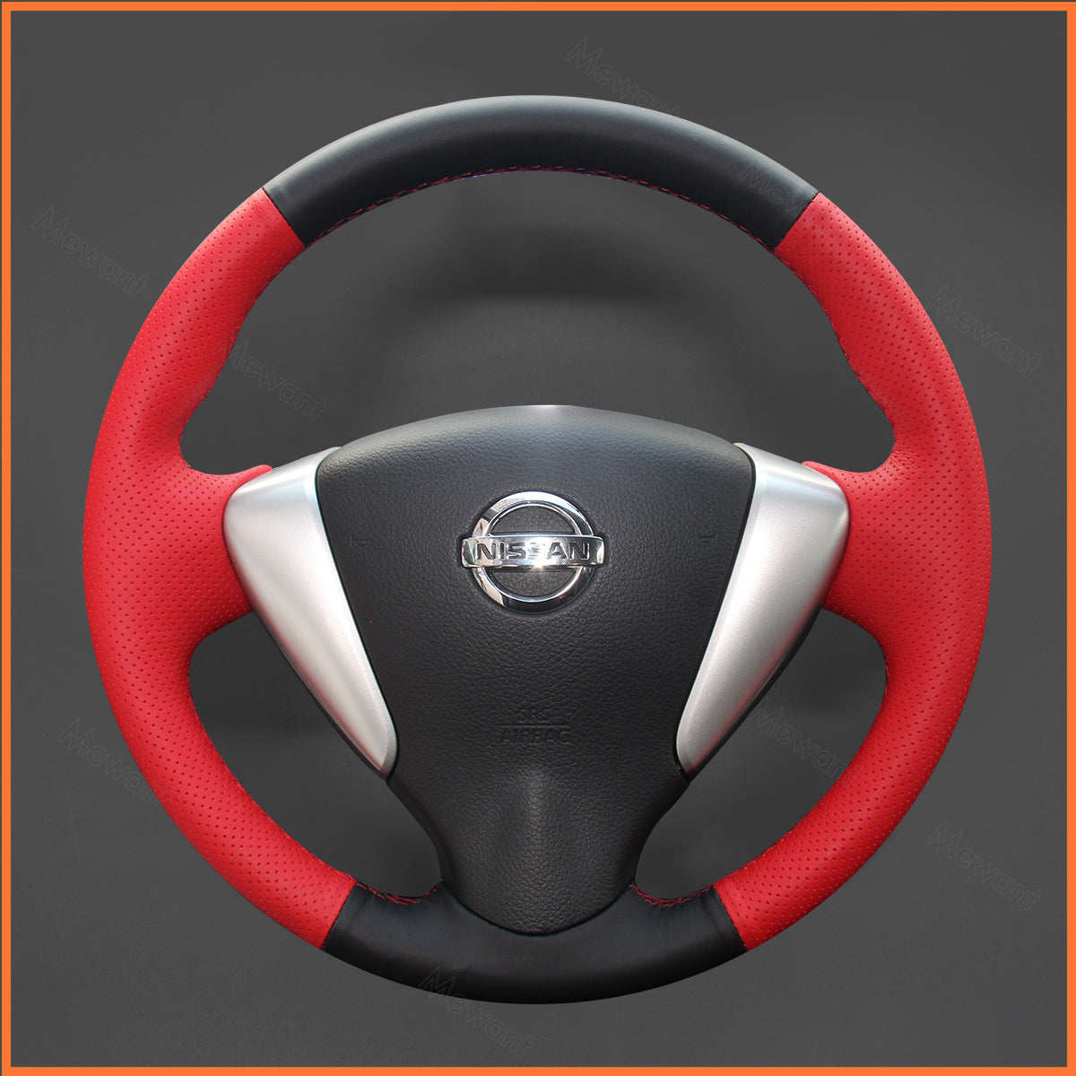 MEWANT Lenkradbezug für Nissan Note 2013-2017 / Serena 2012-2016 / Bluebird Sylphy (RU) 2012-2020 - Mewant.de