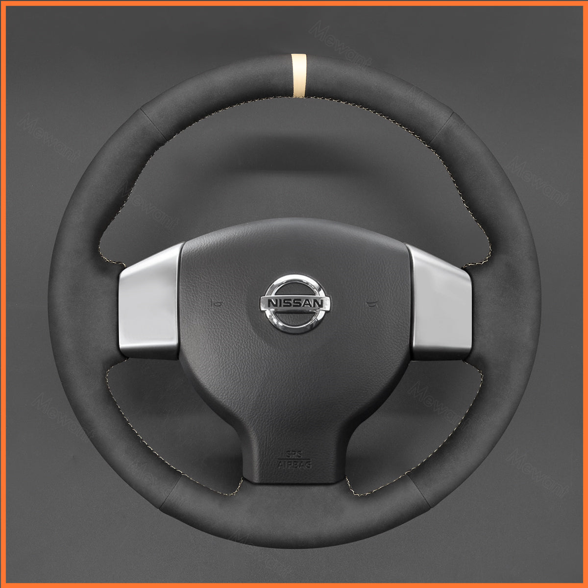 MEWANT Lenkradbezug für Nissan Tiida / Nissan Sylphy / Versa / Nissan Versa Note 2007-2012 - Mewant.de