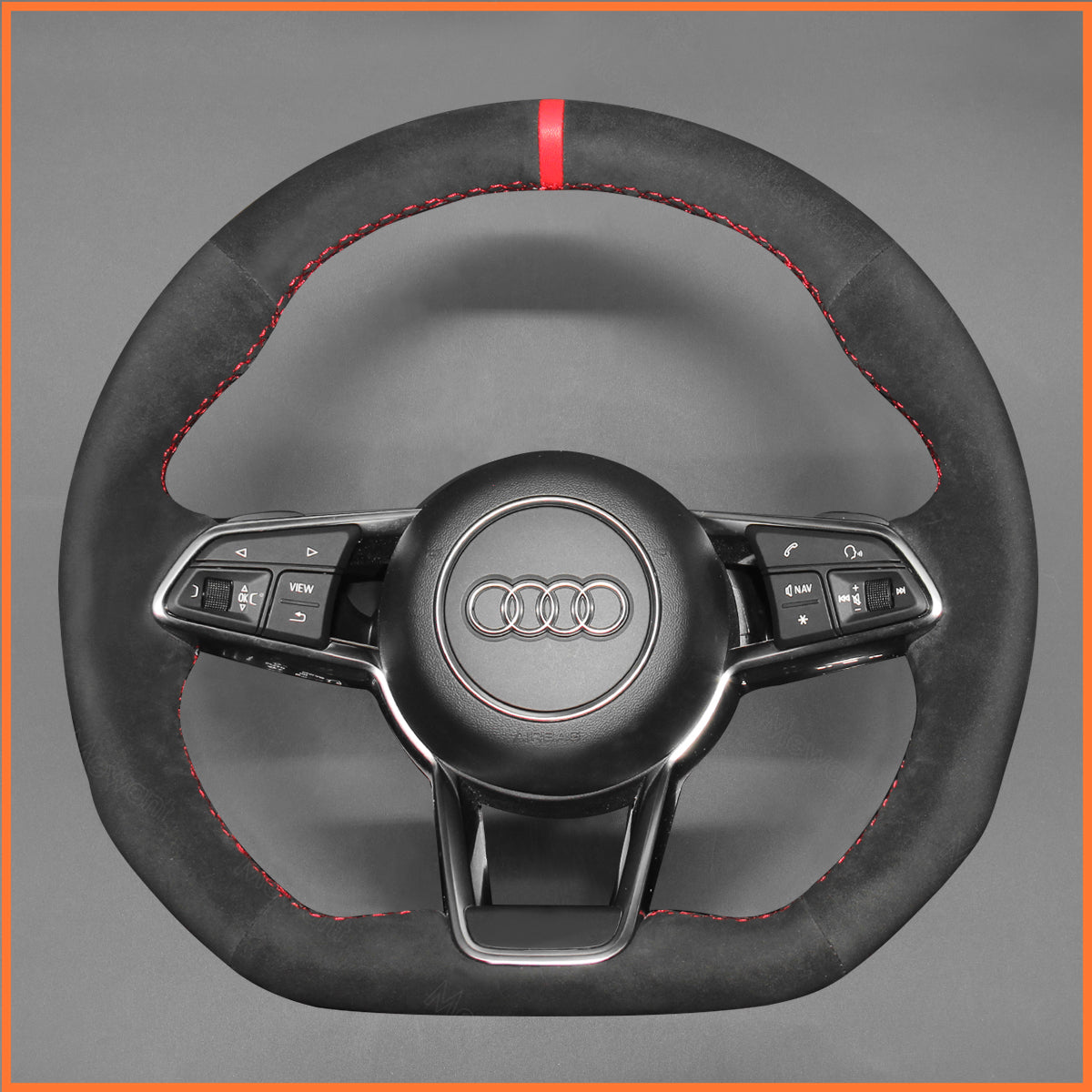 MEWANT Lenkradbezug für Audi R8 (4S) / TT (FV 8S) / TTS (FV 8S) / TT RS (FV 8S) 2016-2022 - Mewant.de