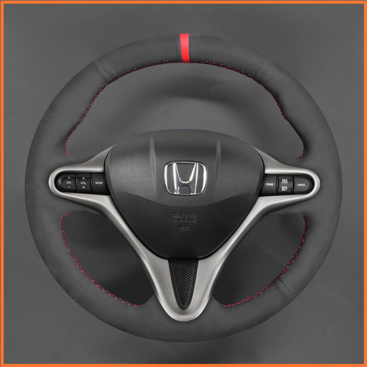 MEWANT Lenkradbezug für Honda Civic 8 2006-2011 / Civic Type R 2006-2011 - Mewant.de