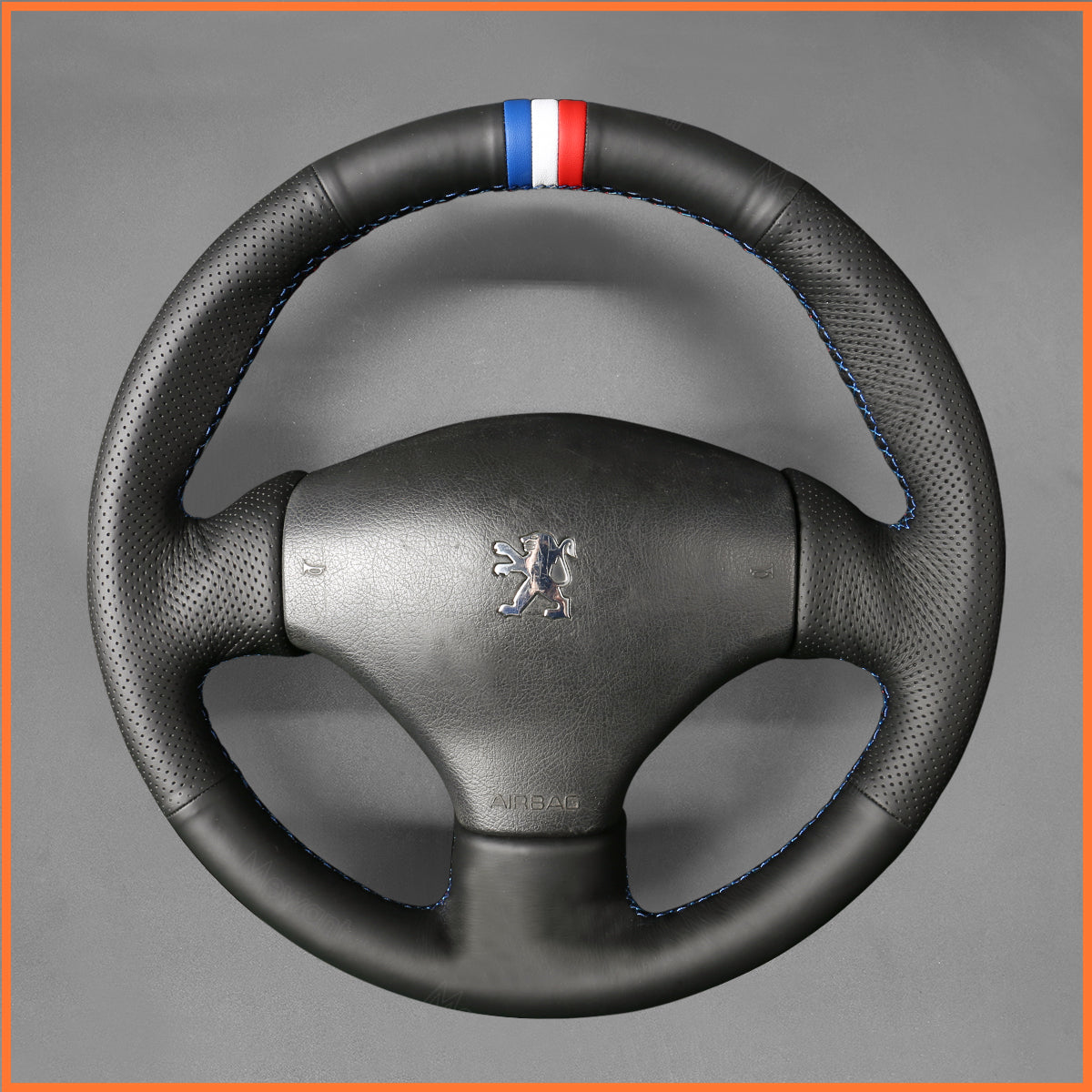 MEWANT Lenkradbezug für Peugeot 206 2001-2009 / 206 CC 2001-2007 / 206 SW 2002-2007 - Mewant.de