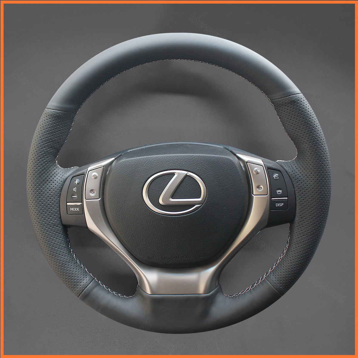 MEWANT Lenkradbezug für Lexus ES350 ES300h 2013-2016 / RX270 2012-2014 / RX350 RX450h 2012-2015 / GS200t GS350 GS450h GSF 2012-2015 - Mewant.de