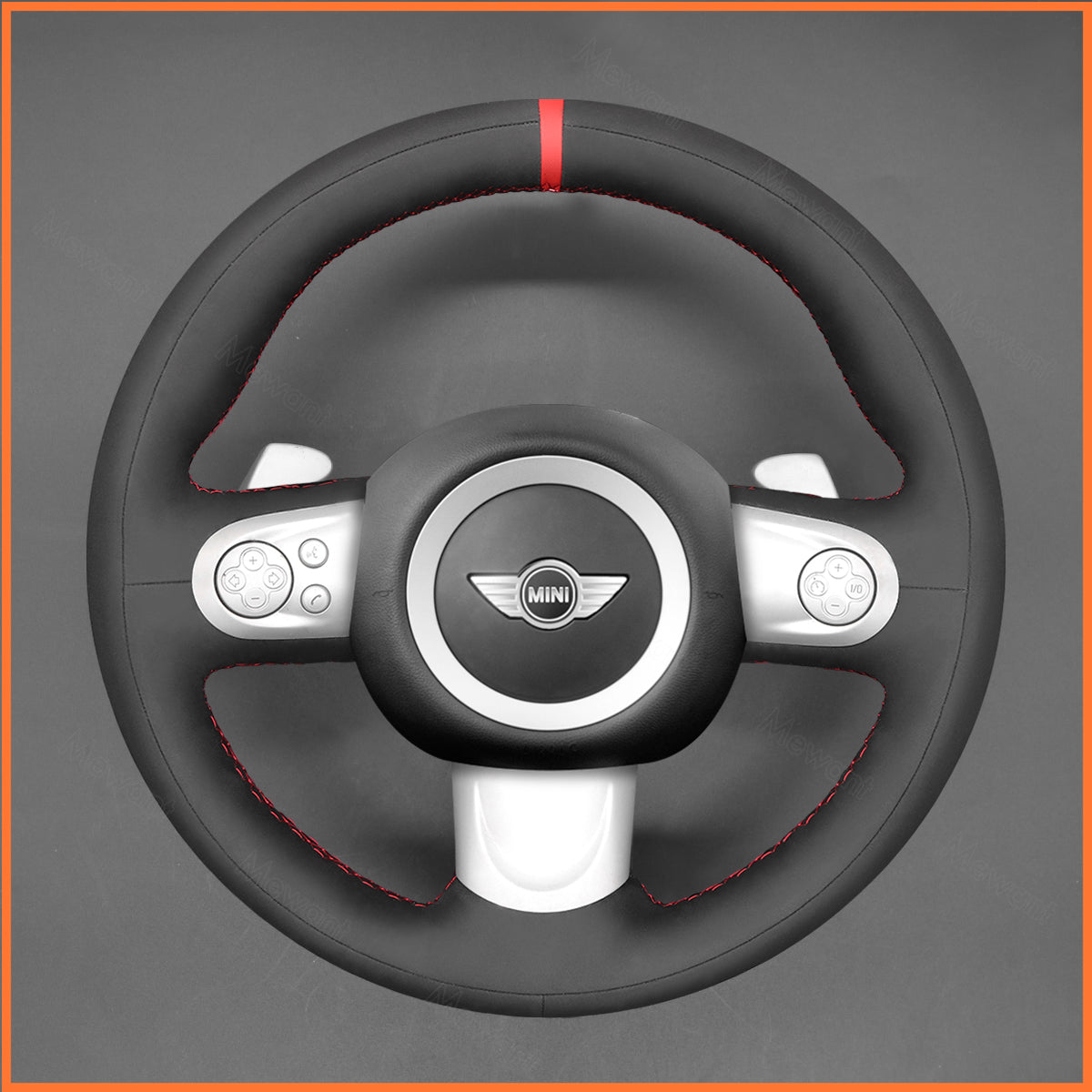 MEWANT Lenkradbezug für Mini (Hatchback/Mini R56/R57) Clubman Clubvan Convertible Countryman Coupe - Mewant.de