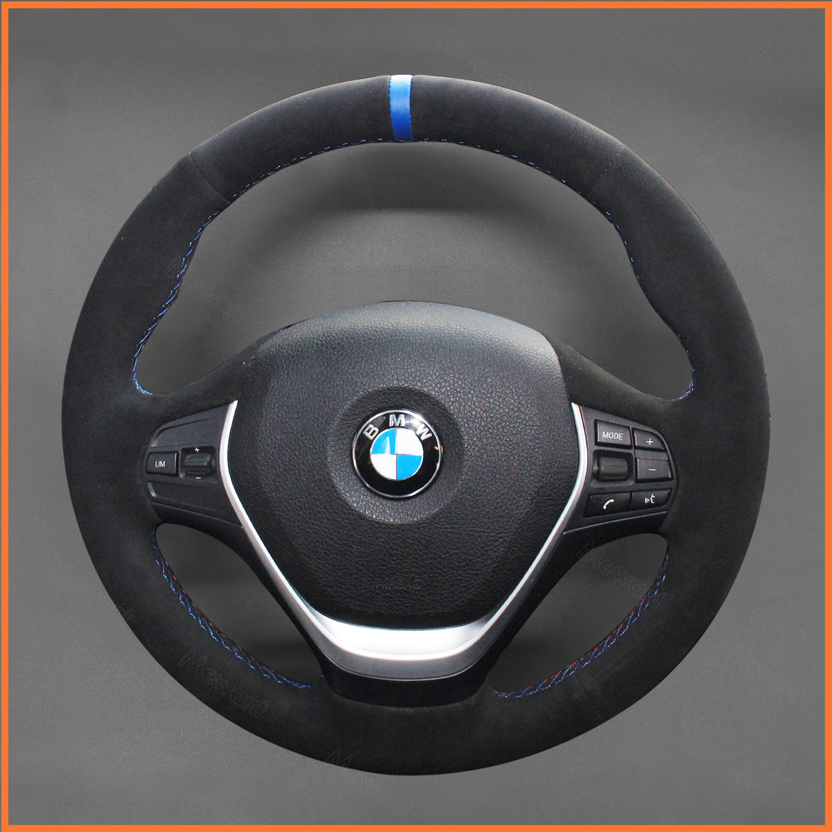 MEWANT Lenkradbezug für BMW F20 F21 M Sport F22 F30 F31 F64 F32 F33 F36 2013-2020 - Mewant.de