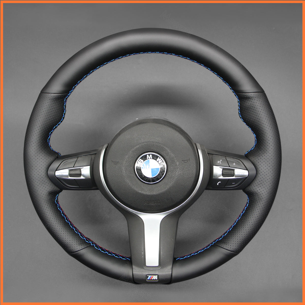 MEWANT Lenkradbezug für BMW F20 F21 F22 F23 F31 F45 F30 F32 F07 F10 F11 F12 F16 F15 F26 F25 F39 F48 2013-2019 - Mewant.de