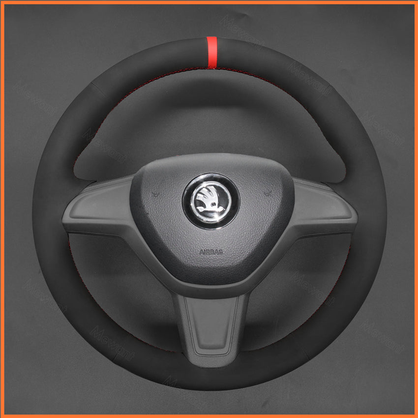 MEWANT Lenkradbezug für Skoda Yeti 2014-2016 / Rapid 2015 - Mewant.de