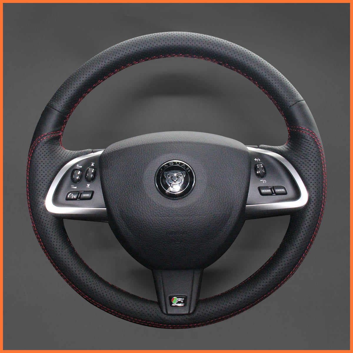 MEWANT Lenkradbezug für Jaguar XF (X250) 2011-2015 / XF Sportbrake 2013-2015 / XK (X150) 2011-2014 - Mewant.de