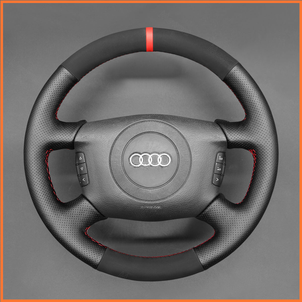 MEWANT Lenkradbezug für Audi A4 A6 A8 Allroad S4 2002-2005 - Mewant.de