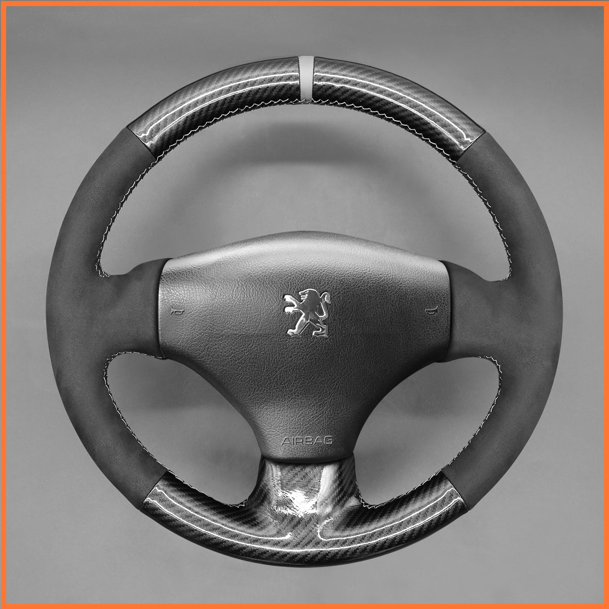 MEWANT Lenkradbezug für Peugeot 206 2001-2009 / 206 SW 2002-2007 - Mewant.de