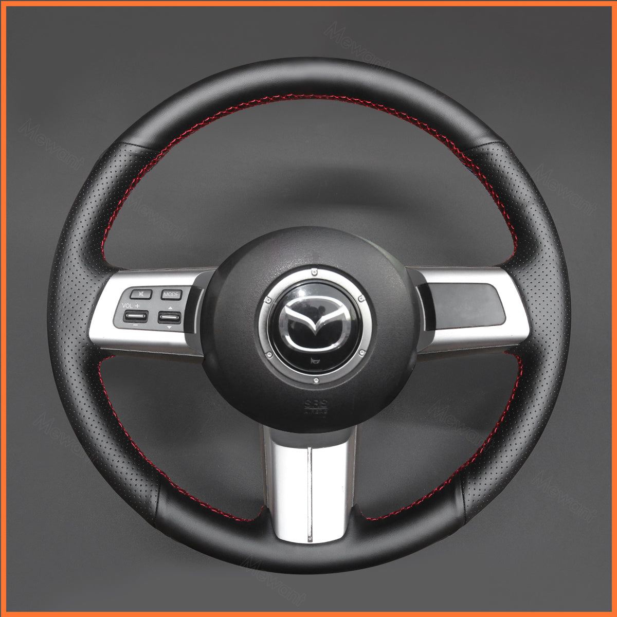 MEWANT Lenkradbezug für Mazda MX-5 2006-2014 / Mazda RX-8 2009-2013 / Mazda CX-7 CX7 2007-2009 - Mewant.de