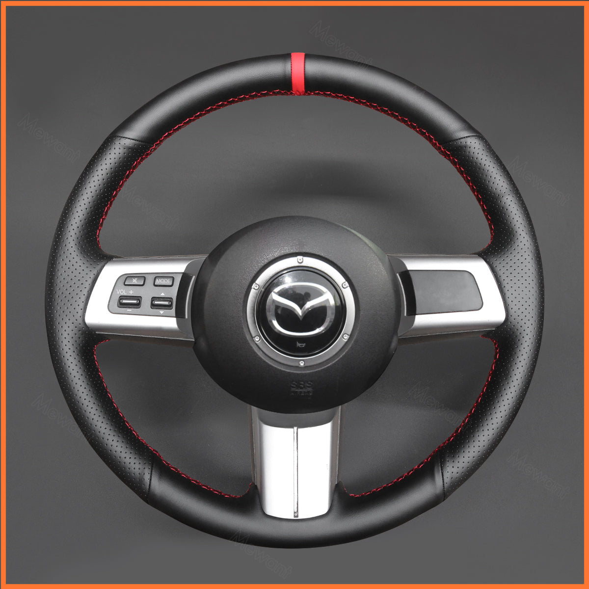 MEWANT Lenkradbezug für Mazda MX-5 2006-2014 / Mazda RX-8 2009-2013 / Mazda CX-7 CX7 2007-2009 - Mewant.de