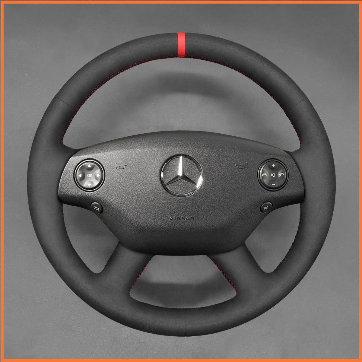 MEWANT Lenkradbezug für CL-Class C216 2007-2010 / S-Class W221 2007-2009 - Mewant.de