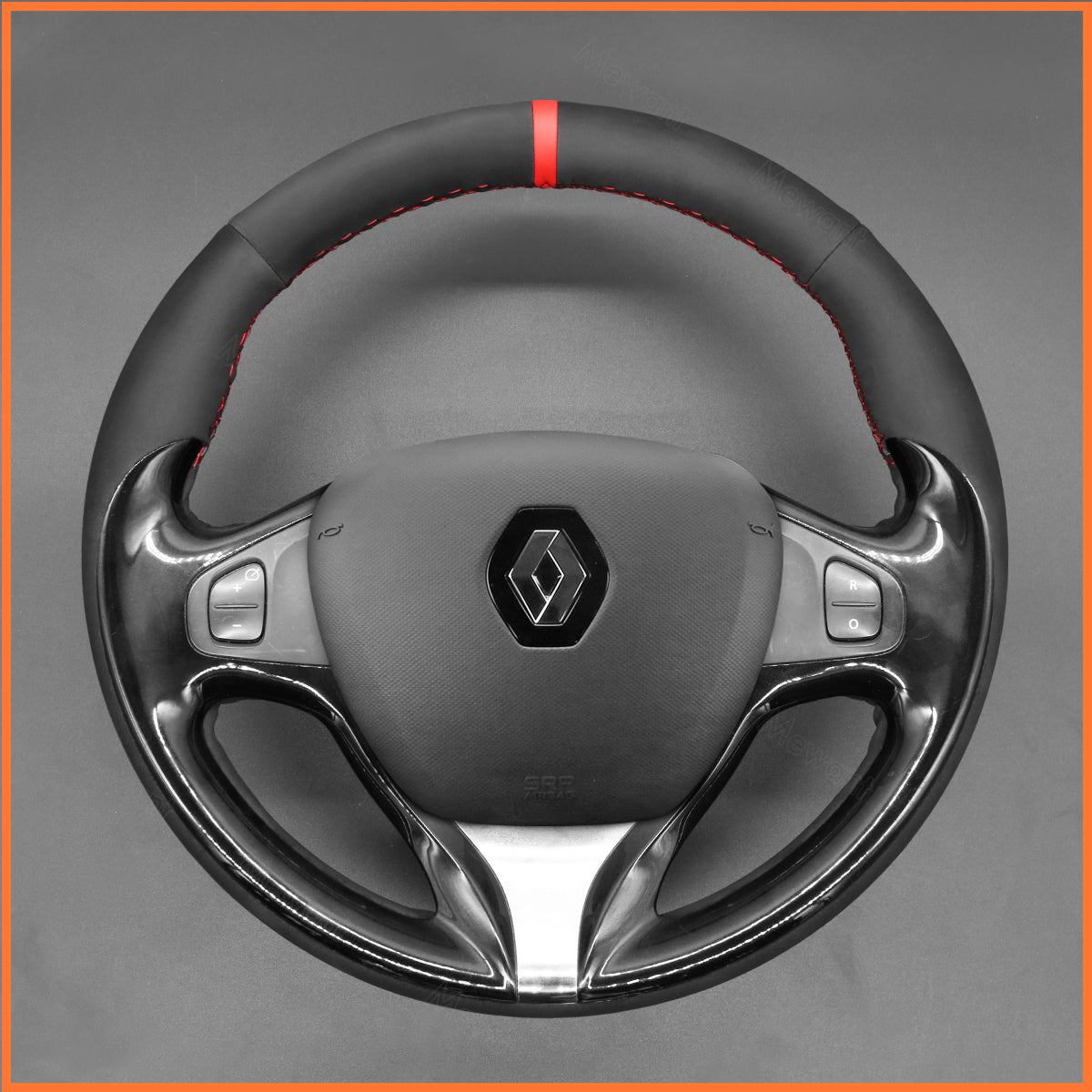 MEWANT Lenkradbezug für Renault Clio 4 2012-2016 / Captur 2013-2016 / Renault Samsung QM3 2013-2015 - Mewant.de