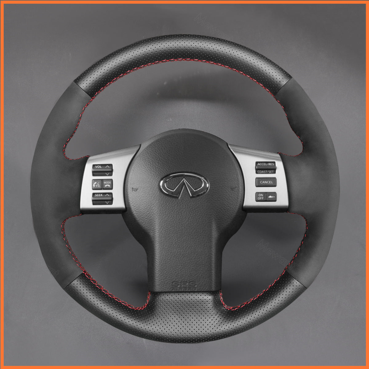 MEWANT Lenkradbezug für Infiniti FX FX45 2004-2008 / Nissan 350Z 2002-2009 - Mewant.de