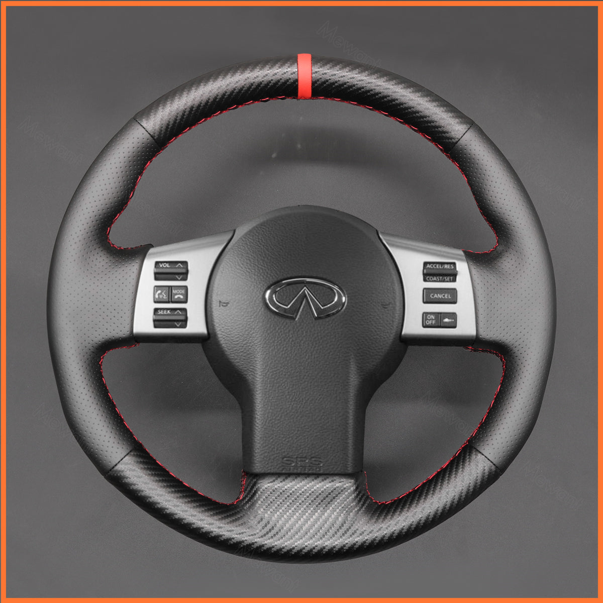 MEWANT Lenkradbezug für Infiniti FX FX45 2004-2008 / Nissan 350Z 2002-2009 - Mewant.de