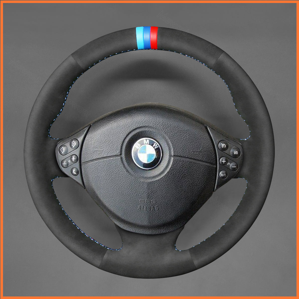 MEWANT Lenkradbezug für BMW 3 Series E36 / 5 Series E39 / 7 Series E38 / Z3 / M3 E36 / M5 E39 - Mewant.de