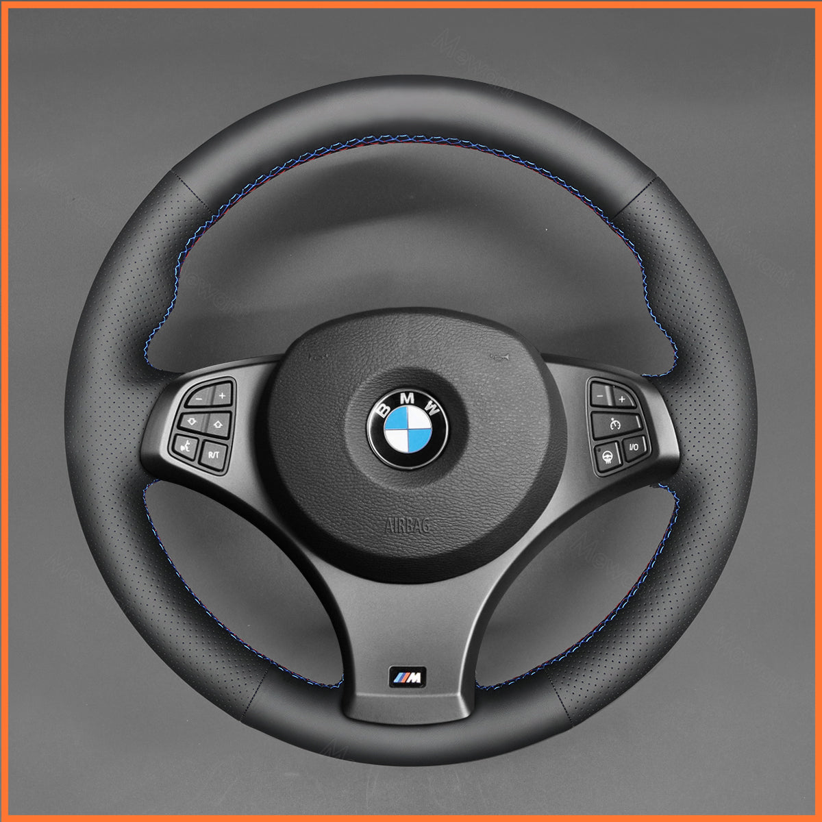 MEWANT Lenkradbezug für BMW X3 (M Sport) E83 2005-2010 - Mewant.de