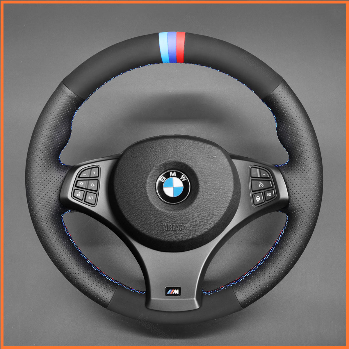 MEWANT Lenkradbezug für BMW X3 (M Sport) E83 2005-2010 - Mewant.de