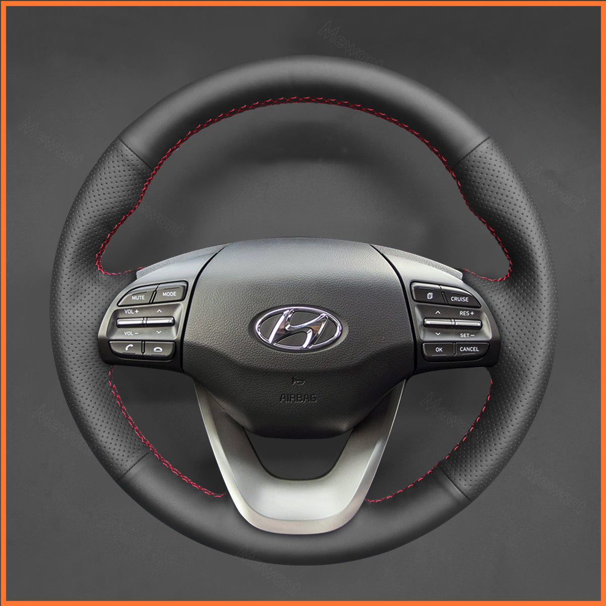 MEWANT Lenkradbezug für Hyundai Kona 2017-2022 - Mewant.de