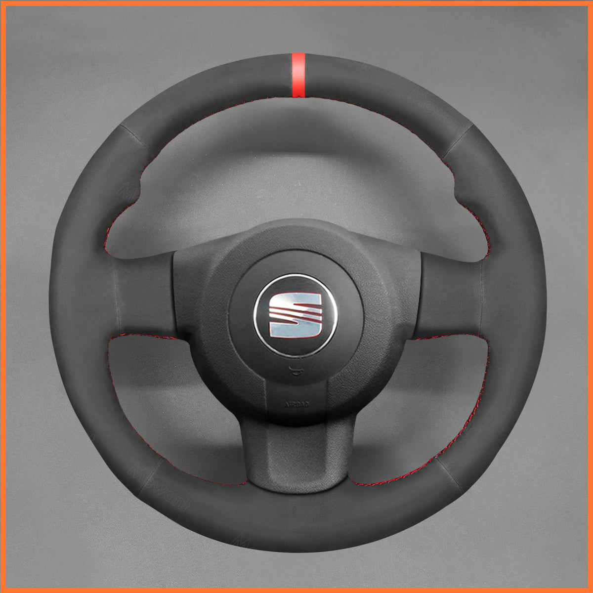 MEWANT Lenkradbezug für Seat Leon FR CUPRA MK2 1P / Ibiza FR 6L 2005-2009 - Mewant.de
