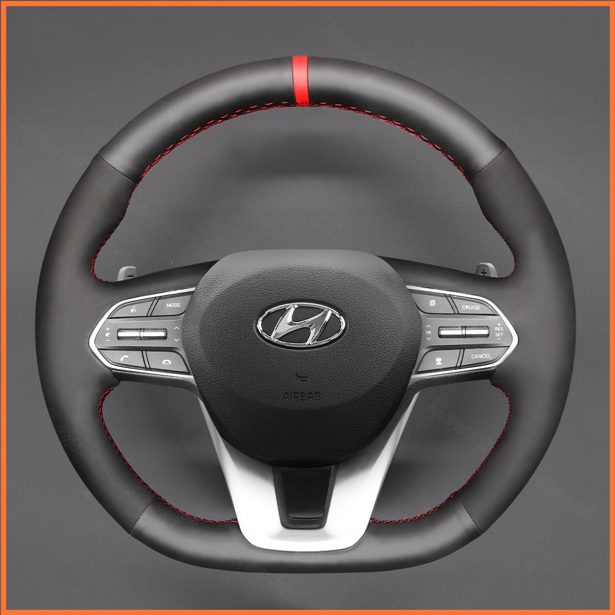 MEWANT Lenkradbezug für Hyundai Santa Fe 2018-2020 - Mewant.de