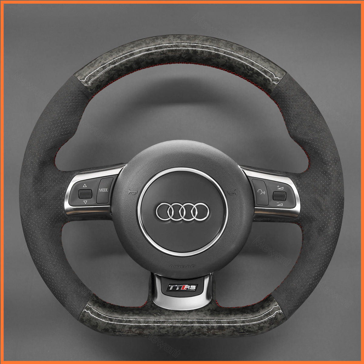 MEWANT Lenkradbezug für Audi TT RS (8J) Coupe / R8 RS 2009-2014 - Mewant.de