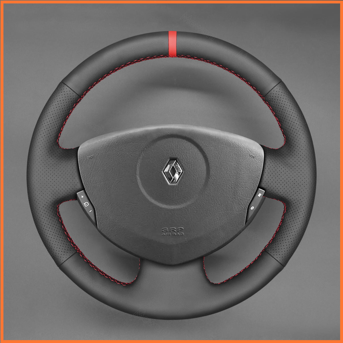 MEWANT Lenkradbezug für Renault Clio 2 2001-2008 / Twingo 2 2007-2014 - Mewant.de