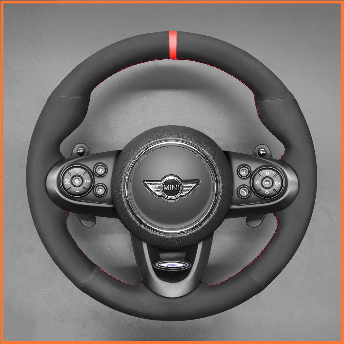 MEWANT Lenkradbezug für Mini (Hatchback/Mini) 2014-2020 / Clubman 2015-2020 / Convertible 2016-2020 / Countryman 2017-2020 / MINI Clubman F54 2015-2023 - Mewant.de