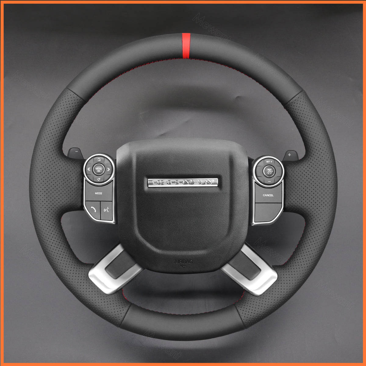 MEWANT Lenkradbezug für Land Rover Discovery (Discovery 5) III (L462) 2017-2021 / Range Rover IV (L405) 2012-2022 - Mewant.de