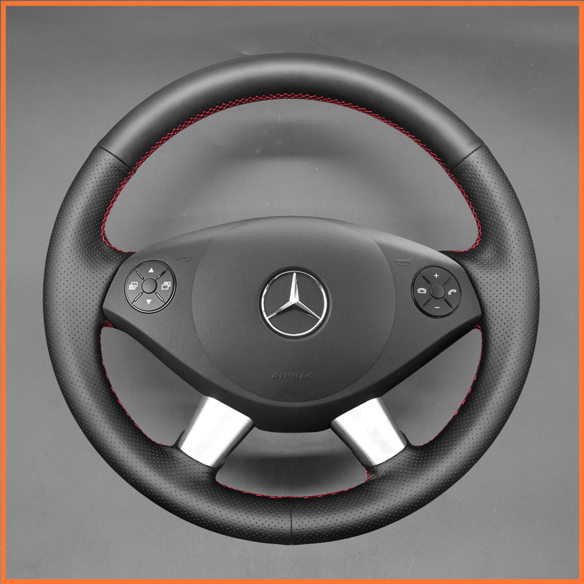 MEWANT Lenkradbezug für Mercedes-Benz W639 Viano 2010-2015 / Vito 2010-2015 / Valente 2012-2015 - Mewant.de