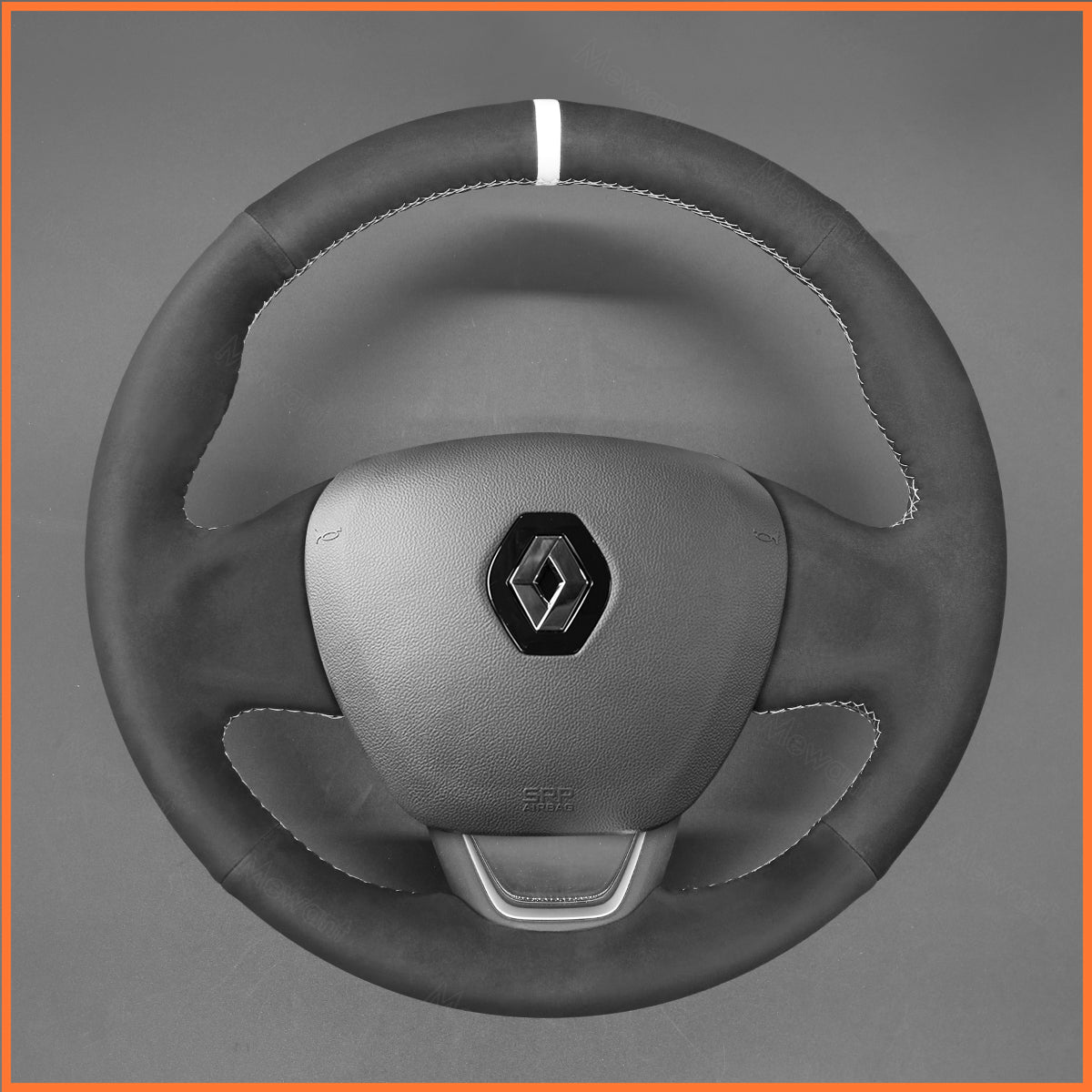 MEWANT Lenkradbezug für Renault Clio 4 (IV) 2016-2020 / Captur 2016-2020 / Kaptur 2016-2020 - Mewant.de