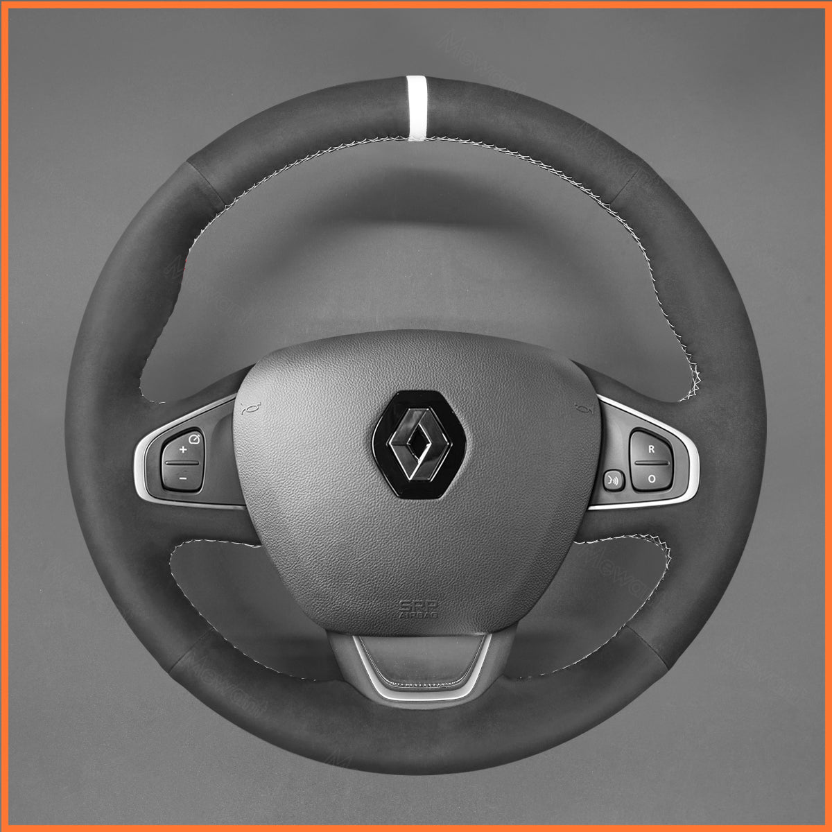 MEWANT Lenkradbezug für Renault Clio 4 (IV) 2016-2020 / Captur 2016-2020 / Kaptur 2016-2020 - Mewant.de