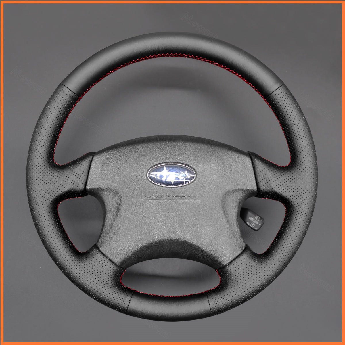 MEWANT Lenkradbezug für Subaru Forester 2001-2004 / Impreza 2001-2004 / Legacy 1999-2003 / Outback 1999-2003 - Mewant.de