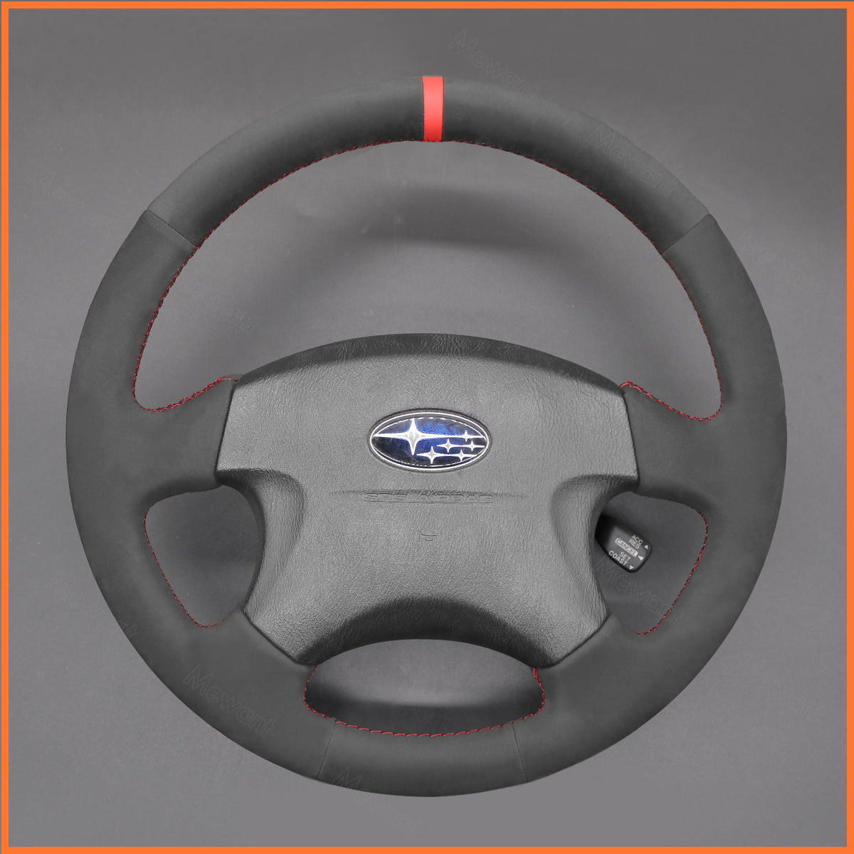 MEWANT Lenkradbezug für Subaru Forester 2001-2004 / Impreza 2001-2004 / Legacy 1999-2003 / Outback 1999-2003 - Mewant.de