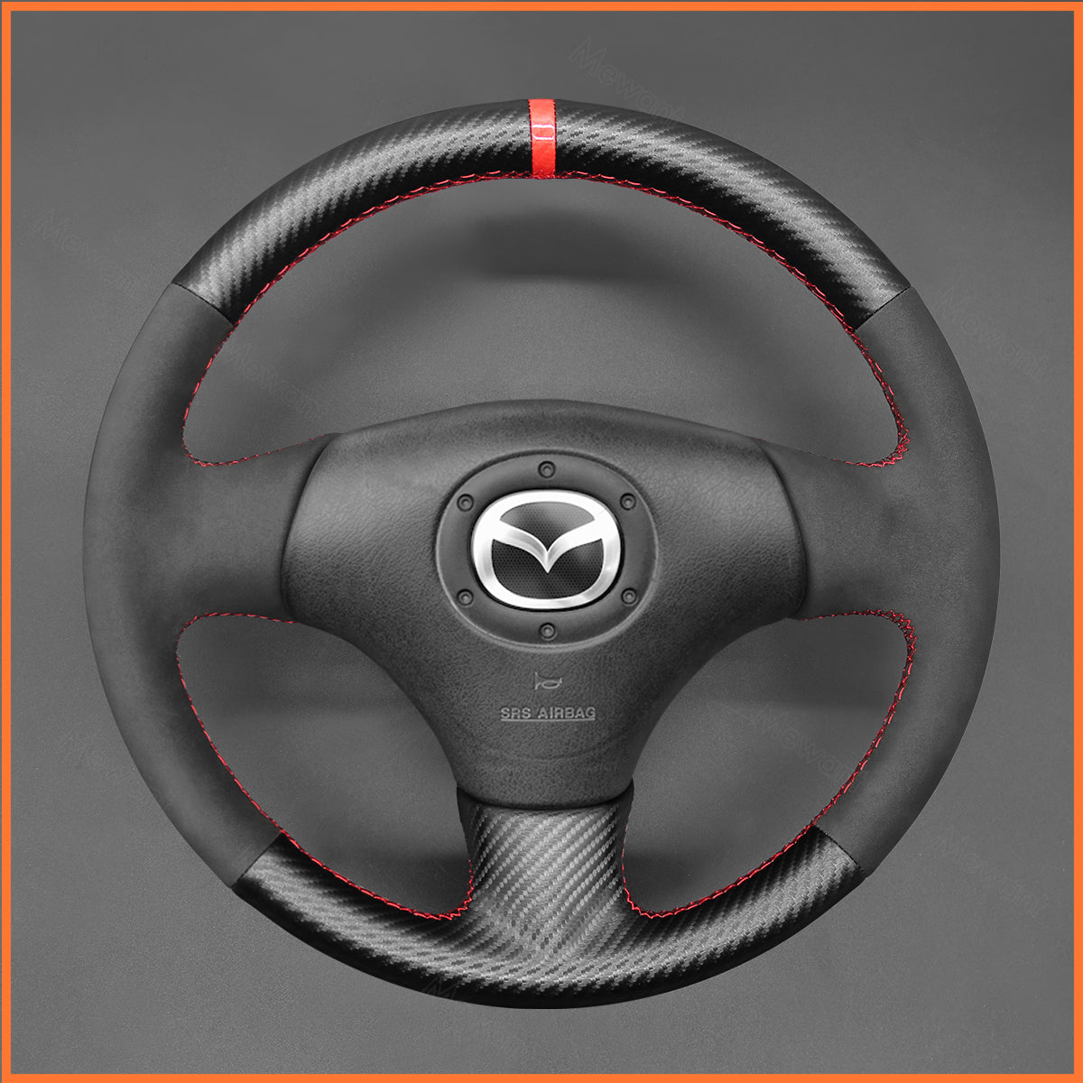 MEWANT Lenkradbezug für Mazda MX-5 MX5 Miata NB 1999-2005 / Protege5 2002-2003 - Mewant.de