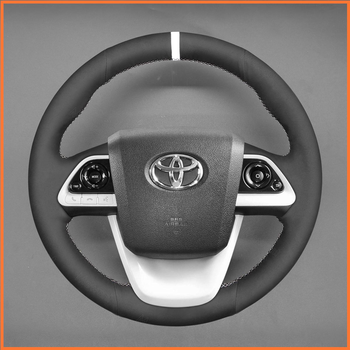 MEWANT Lenkradbezug für Toyota Prius IV (XW50) 2015-2023 / Mirai 2016-2019 - Mewant.de