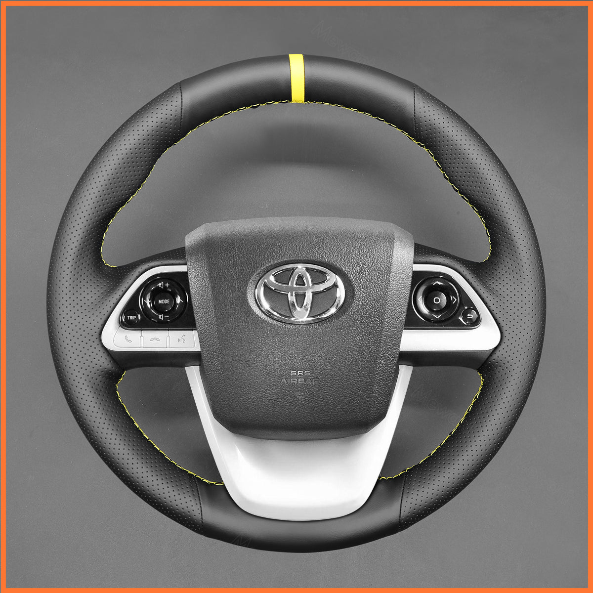 MEWANT Lenkradbezug für Toyota Prius IV (XW50) 2015-2023 / Mirai 2016-2019 - Mewant.de