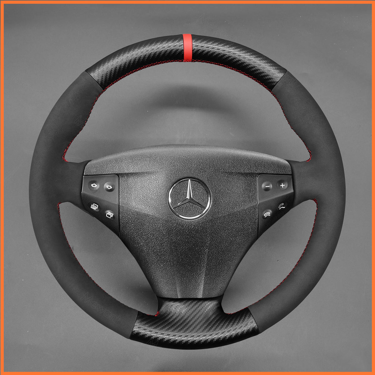 MEWANT Lenkradbezug für Mercedes-Benz C-Class W203 Kompressor 2002-2004 - Mewant.de