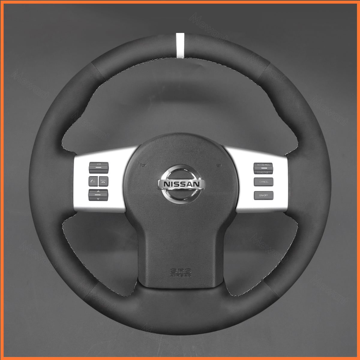 MEWANT Lenkradbezug für Nissan Navara 2005-2015 / Pathfinder 2005-2015 - Mewant.de