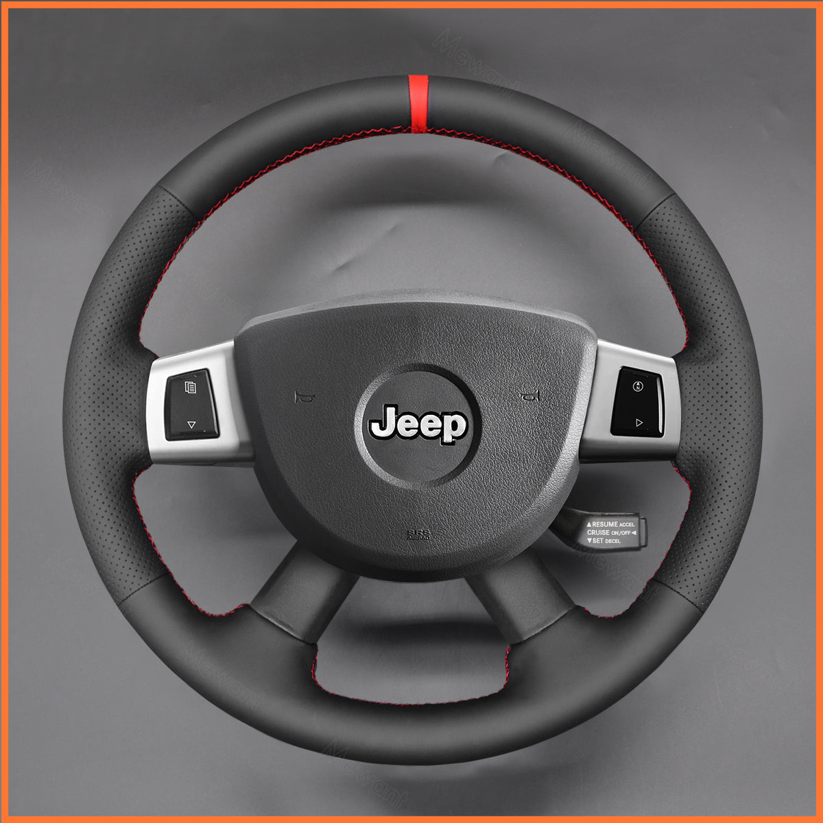 MEWANT Lenkradbezug für Jeep Commander (XK) 2008 / Grand Cherokee III (WK) 2008-2010 - Mewant.de