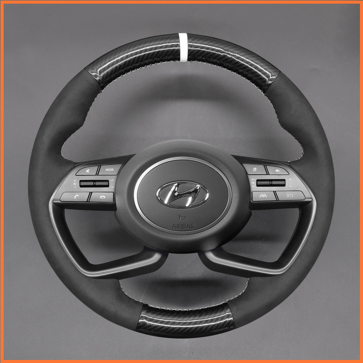 MEWANT Lenkradbezug für Hyundai i20 III 2020-2023 / Bayon 2021-2023 - Mewant.de